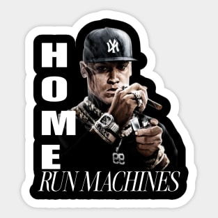 Home run machines Sticker